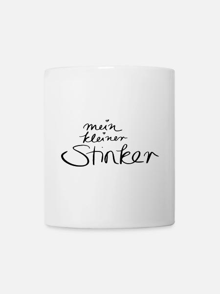 mein kleiner Stinker - Tasse - Weiß