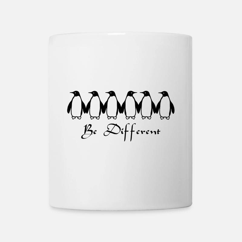 Be Different - Tasse - Weiß