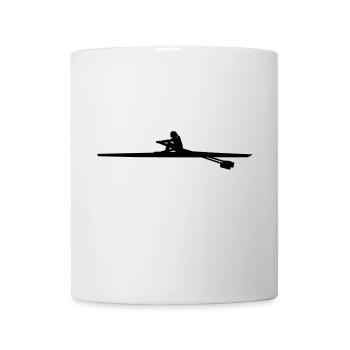 rowing - woman - aviron - Mug blanc - blanc - Devant
