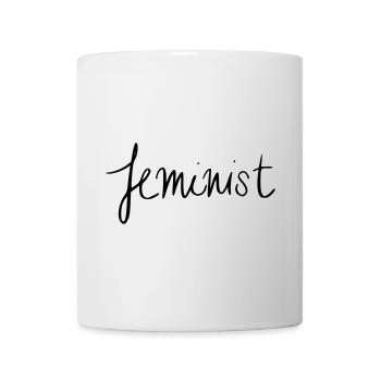 Feminist - Tasse - Weiß - Vorne