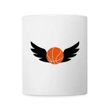 Basketball - Basket Ball - Game - Sport - Player - Tasse - Weiß - Vorne