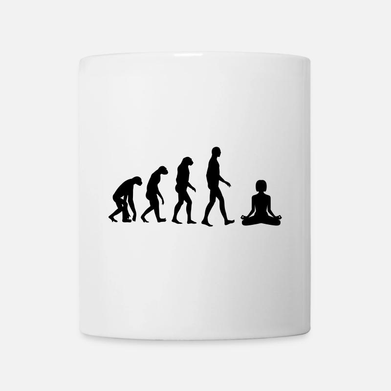Yoga / Yogi / Bouddhisme / Bouddhiste - Mug blanc - blanc