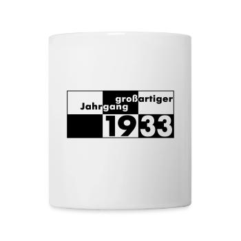 Großartiger Jahrgang 1933 geboren - Tasse - Weiß - Vorne