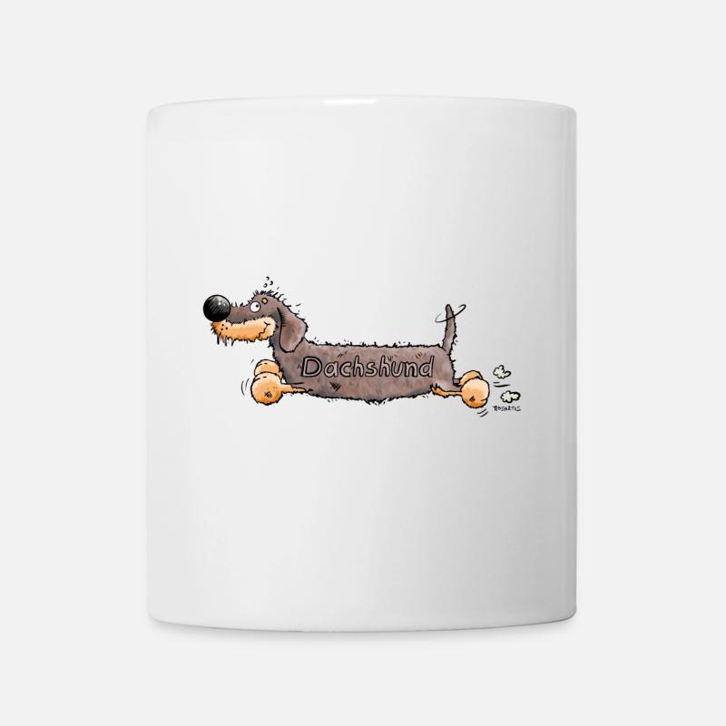 Mignon Dachshund - Mug blanc - blanc