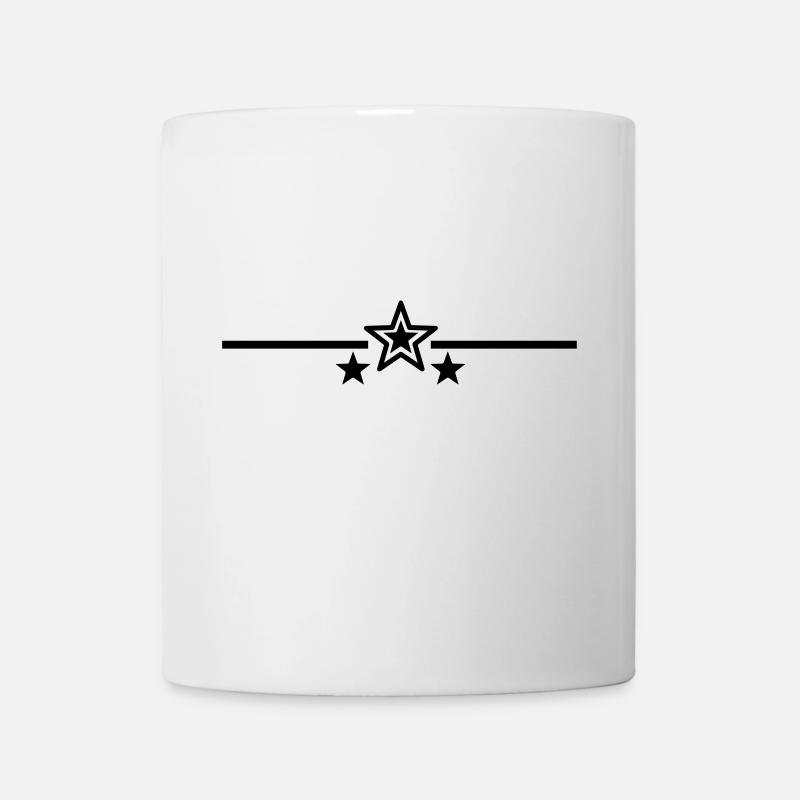 Star Stripe - Mug blanc - blanc