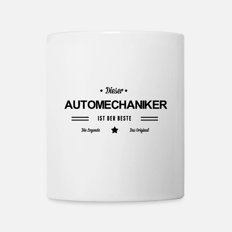 Bester Automechaniker - Tasse - Weiß