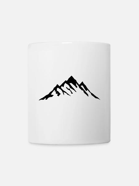 Mountain, Mountains - Mug - white