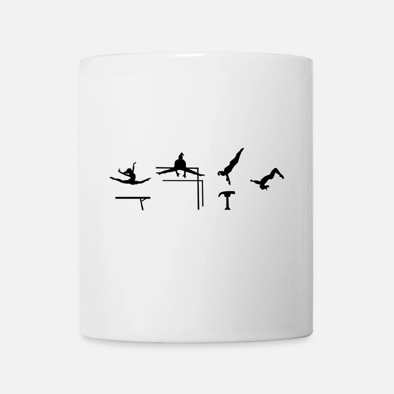 Gymnastics, Gymnast - gymnastique - Mug blanc - blanc
