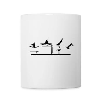 Gymnastics, Gymnast - Mug - white - Front