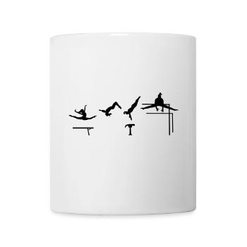 Gymnast, Gymastics events - Mug - white - Front
