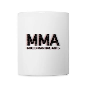 Mixed Martial Arts MMA - Tasse - Weiß - Vorne