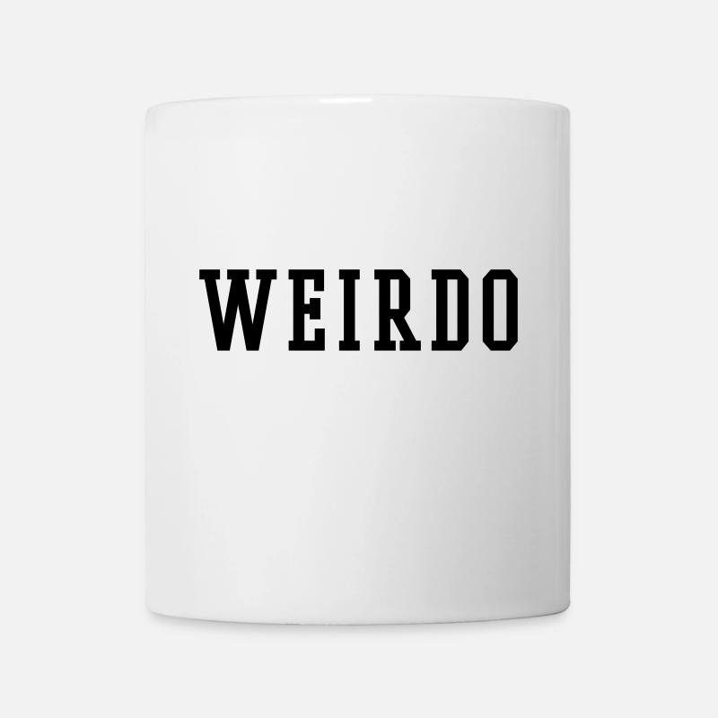 WEIRDO - Tasse - Weiß
