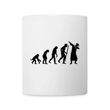 Evolution dab dabbing graduation college student - Tasse - Weiß - Vorne