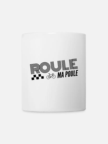   Roule ma poule / cyclisme - Mug blanc - blanc