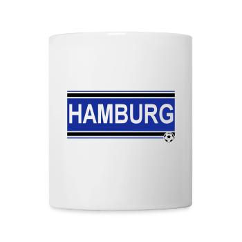 Hamburg , Tradition , Hamburg Fussball Fan (25) - Tasse - Weiß - Vorne