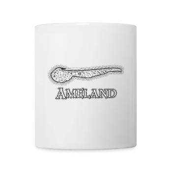 Ameland | Antique map | Treasure map - Mug - white - Front