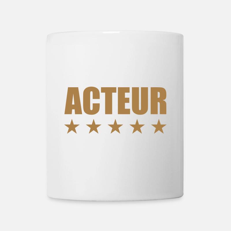Acteur ***** - Mug blanc - blanc