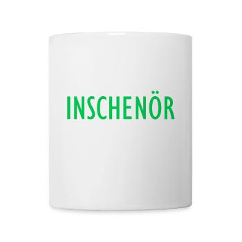 Inschenör Ingenieur Studium Arbeit Maschinenbau - Tasse - Weiß - Vorne