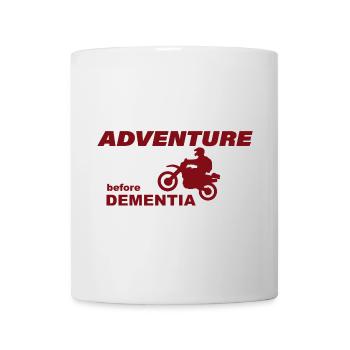 MOTORCYCLE ADVENTURE - Tasse - Weiß - Vorne