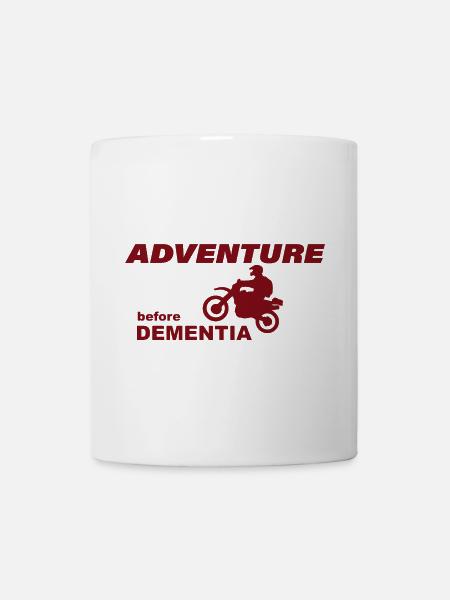MOTORCYCLE ADVENTURE - Tasse - Weiß