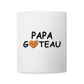 Papa Kuchen - Papa Geschenk Küche - Tasse - Weiß - Vorne