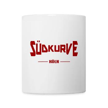 Südkurve Köln - Tasse - Weiß - Vorne