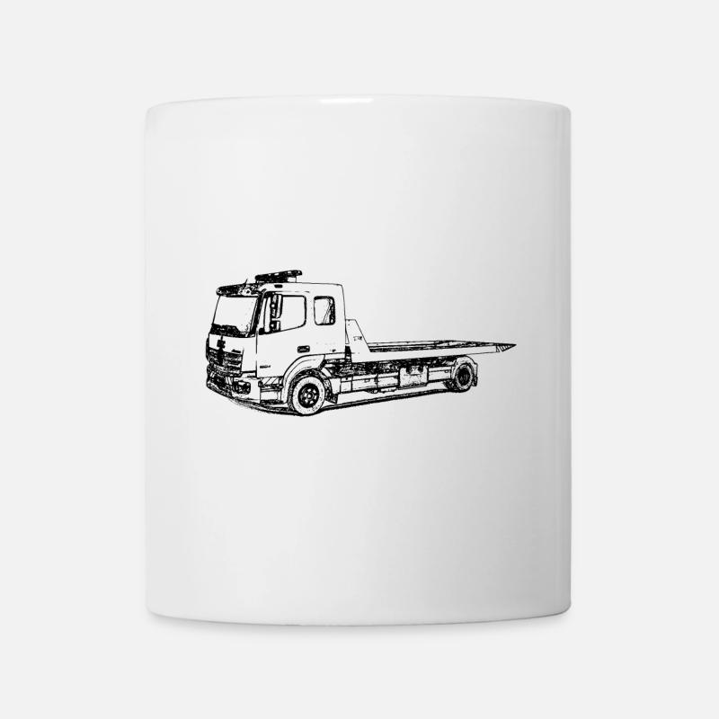 Abschleppwagen Abschleppdienst Abschleppservice - Tasse - Weiß