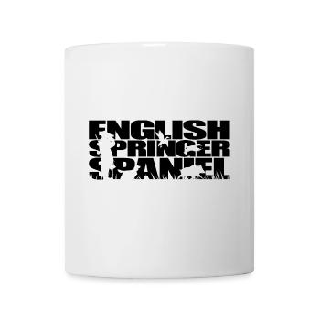 ENGLISH SPRINGER SPANIEL hunting dog Wilsigns - Mug - white - Front