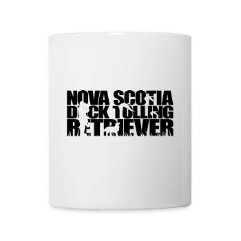 NOVA SCOTIA DUCK TOLLING RETRIEVER Chasse Wilsigns - Mug blanc - blanc - Devant