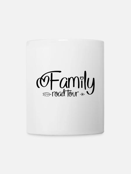 Urlaub mit der Familie - Tasse - Weiß