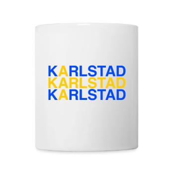 KARLSTAD Sweden Sweden Swedish flag - Mug - white - Front