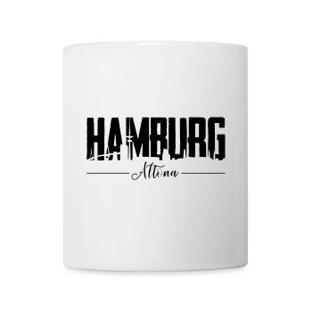 Hamburg Altona, City Shirt - Tasse - Weiß - Vorne