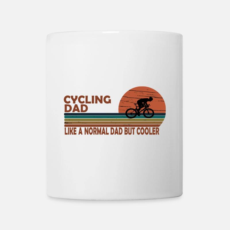 Cycling dad - Mug - white