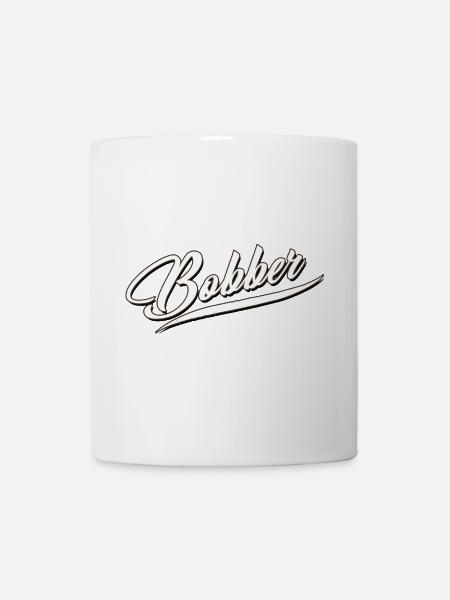 bobber chopper biker cruisen aufkleber sticker - Tasse - Weiß