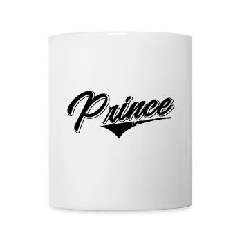 prince daddy mummy boy birth birthday gift - Mug - white - Front