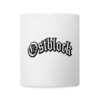 osten ostblock ossi ddr mauer retro vintage shirt - Tasse - Weiß - Vorne