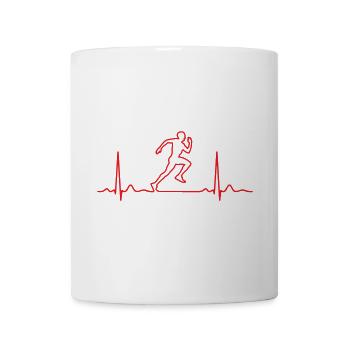 Runner Pulse Silhouette - Tasse - Weiß - Vorne