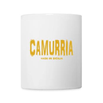 T-Shirt Camurria T-Shirt Sizilien Sizilianisch - Tasse - Weiß - Vorne