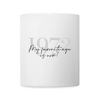 Vintage Year 1972 Script - Mug - white - Front