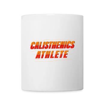 Calisthenics Athlet – Kraftkunst - Tasse - Weiß - Vorne