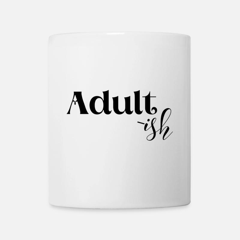 Nicht reif, lustig - Tasse - Weiß