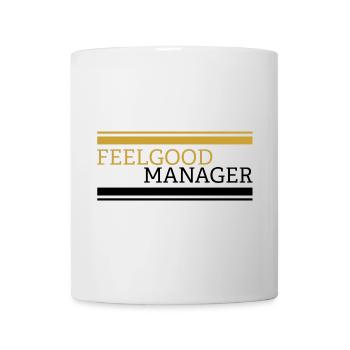 Feelgood manager white tshirt - Mug - white - Front