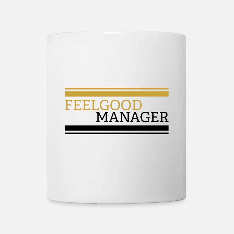 Feelgood manager white tshirt - Mug - white