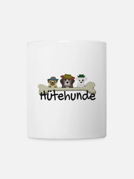 Hütehunde, Hund mit Hut, Hundeliebe, Sheppard, Hut - Tasse - Weiß