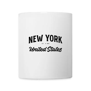 New York Shirt – USA Foundation Year Design - Mug - white - Front