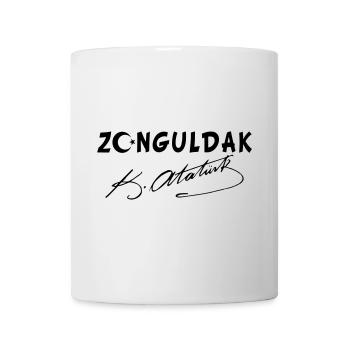 Zonguldak Türkei Flagge Ata - Tasse - Weiß - Vorne
