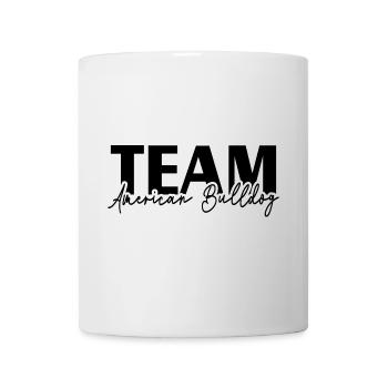 TEAM AMERICAN BULLDOG Dog Sports Wilsigns Dogs - Mug - white - Front