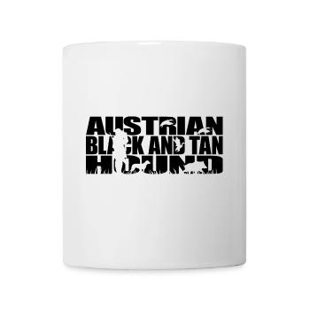 AUSTRIAN BLACK AND TAN HOUND Hunting Dogs Wilsigns - Mug - white - Front