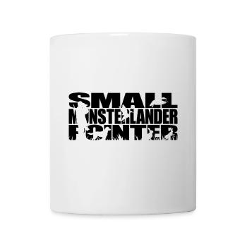 PETIT POINTEUR MUNSTERLANDER Chien de chasse Wilsign’s Hunt - Mug blanc - blanc - Devant