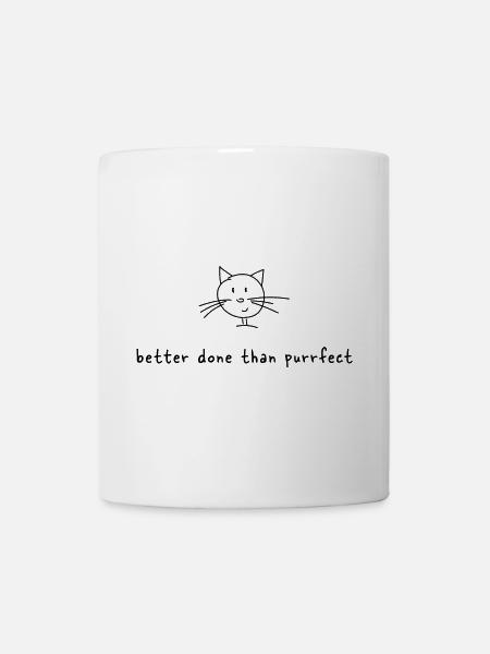 Katzenweisheit - Tasse - Weiß